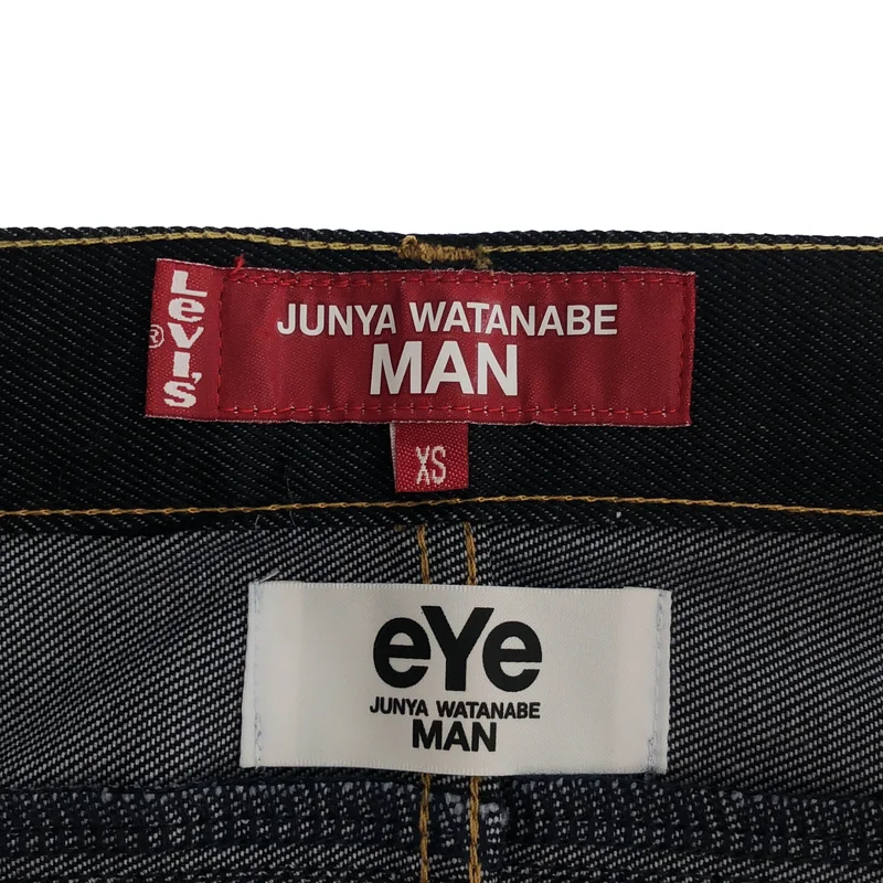 eye JUNYA WATANABE COMME des GARCONS MAN / アイジュンヤワタナベ マン | 2024SS | エステルデニム Levi's Wネーム デニムパンツ | XS | メンズ