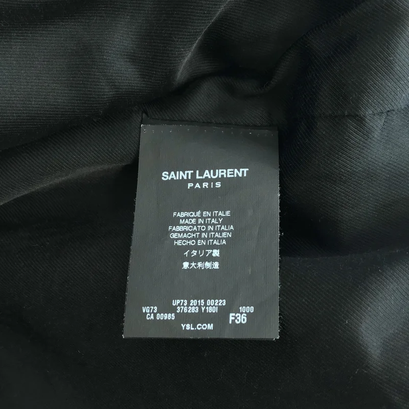 SAINT LAURENT PARIS / サンローランパリ | ウール テディ ジャケット | F36 | レディース