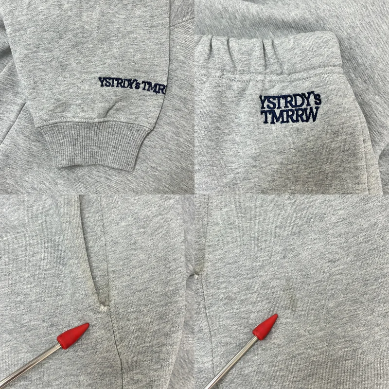YSTRDY'S TMRRW / イエスタデイズトゥモロー | セットアップ / コットン プルオーバー パーカー / スウェットパンツ | L | メンズ