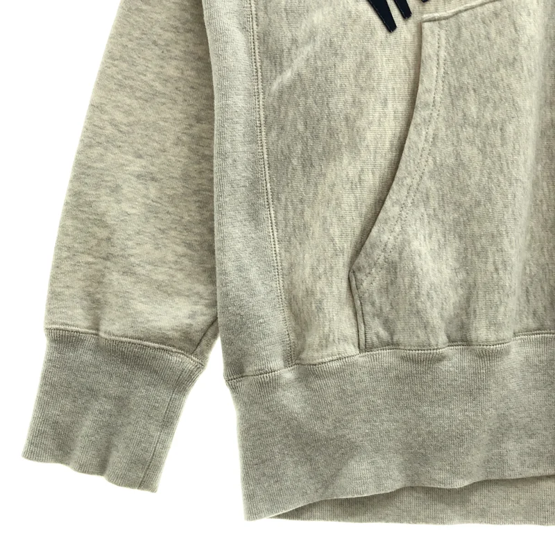 INSCRIRE / アンスクリア | ZERO LOOP ZIP PULLOVER LOGO PARKER / ゼロループ ジップ プルオーバーパーカー | M | レディース