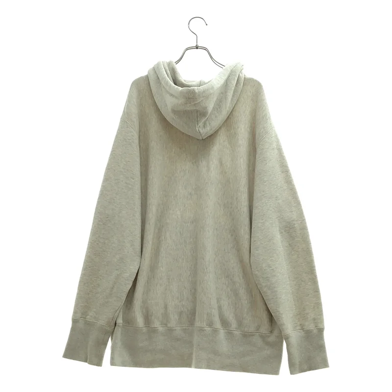 INSCRIRE / アンスクリア | ZERO LOOP ZIP PULLOVER LOGO PARKER / ゼロループ ジップ プルオーバーパーカー | M | レディース