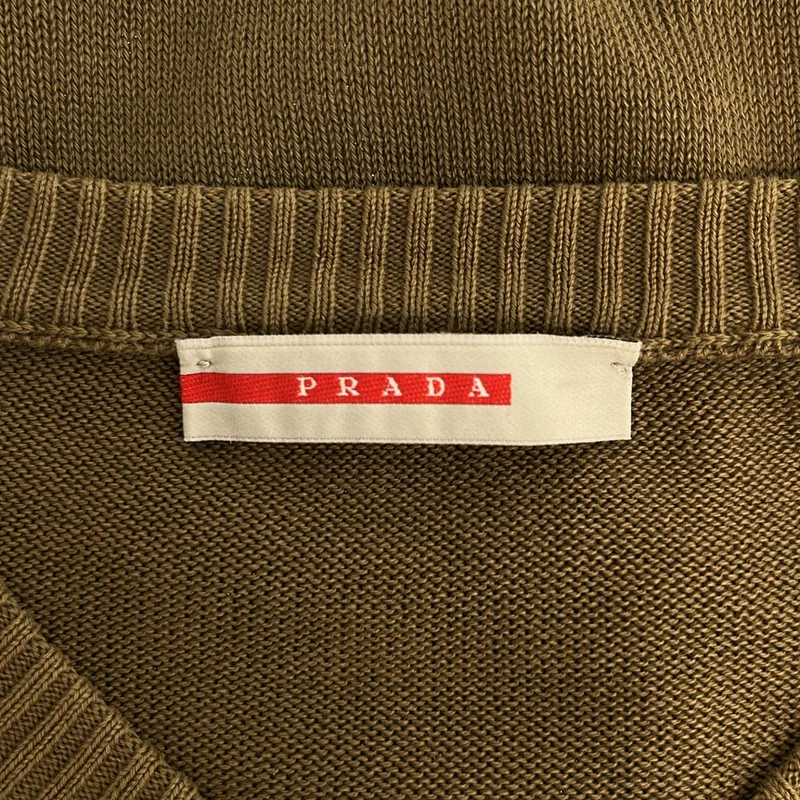 PRADA SPORT / プラダスポーツ | リブ ニット セーター |