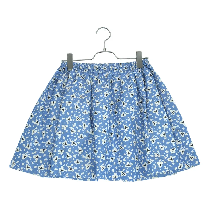 miu miu / ミュウミュウ | シルク 総柄 イージースカート | 40 | レディース