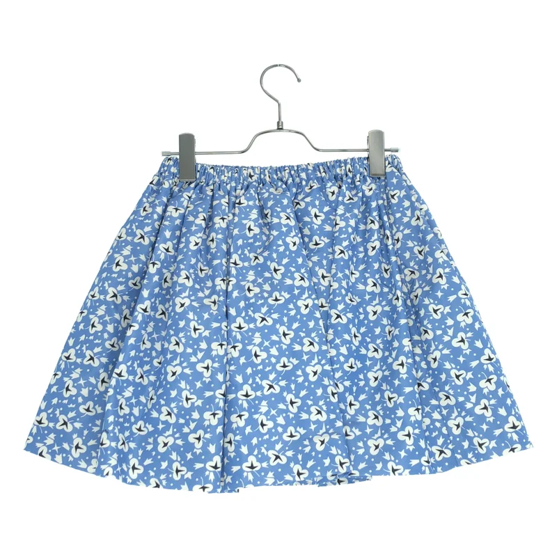 miu miu / ミュウミュウ | シルク 総柄 イージースカート | 40 | レディース