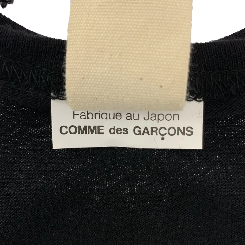 tao COMME des GARCONS / タオコムデギャルソン | 2008AW | リボンテープ フラワー装飾 カットソー | M | レディース
