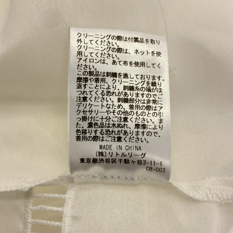 ebure / エブール | ボウタイ ハーフスリーブシャツ | 38 | レディース