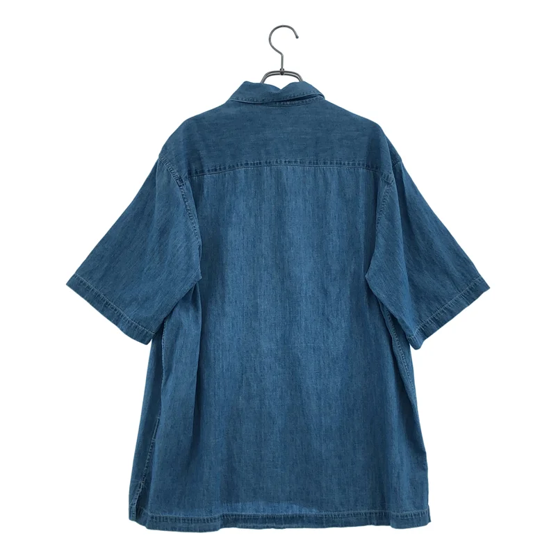 AURALEE / オーラリー | 2024SS | SELVEDGE SUPER LIGHT DENIM HALF SLEEVED SHIRT シャツ | 3 | メンズ