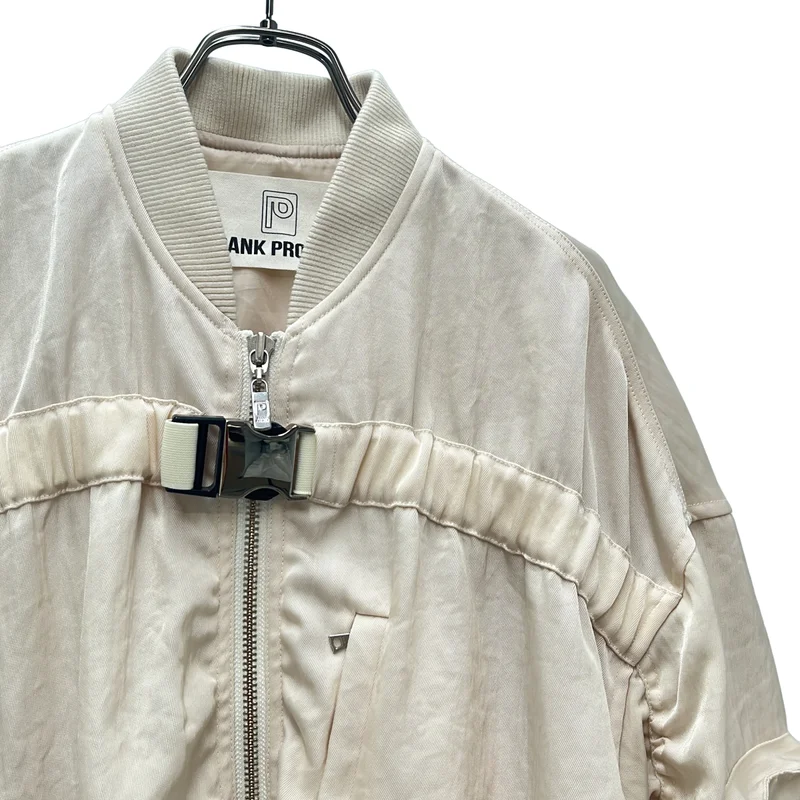 PRANK PROJECT / プランクプロジェクト | Bomber Jacket ナイロン混 ボンバージャケット | F | レディース