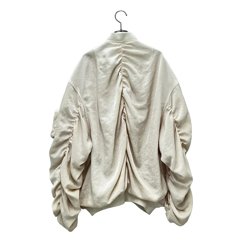 PRANK PROJECT / プランクプロジェクト | Bomber Jacket ナイロン混 ボンバージャケット | F | レディース