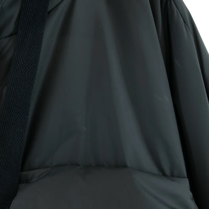 sacai / サカイ | ファー切替 フーデッド パデット ジャケット | 2 | レディース