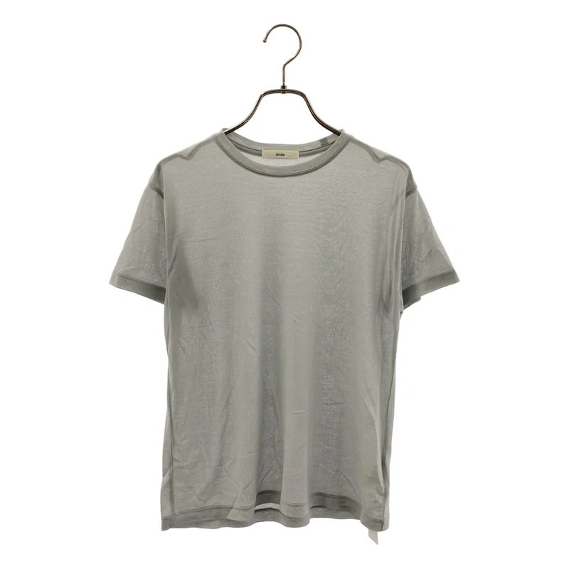 anuke / アンヌーク | Sheer Slub T-shirts / コットン シアースラブカットソー | F | レディース