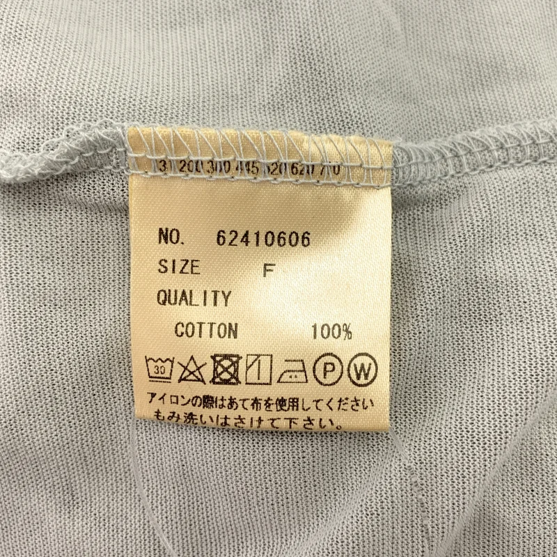 anuke / アンヌーク | Sheer Slub T-shirts / コットン シアースラブカットソー | F | レディース