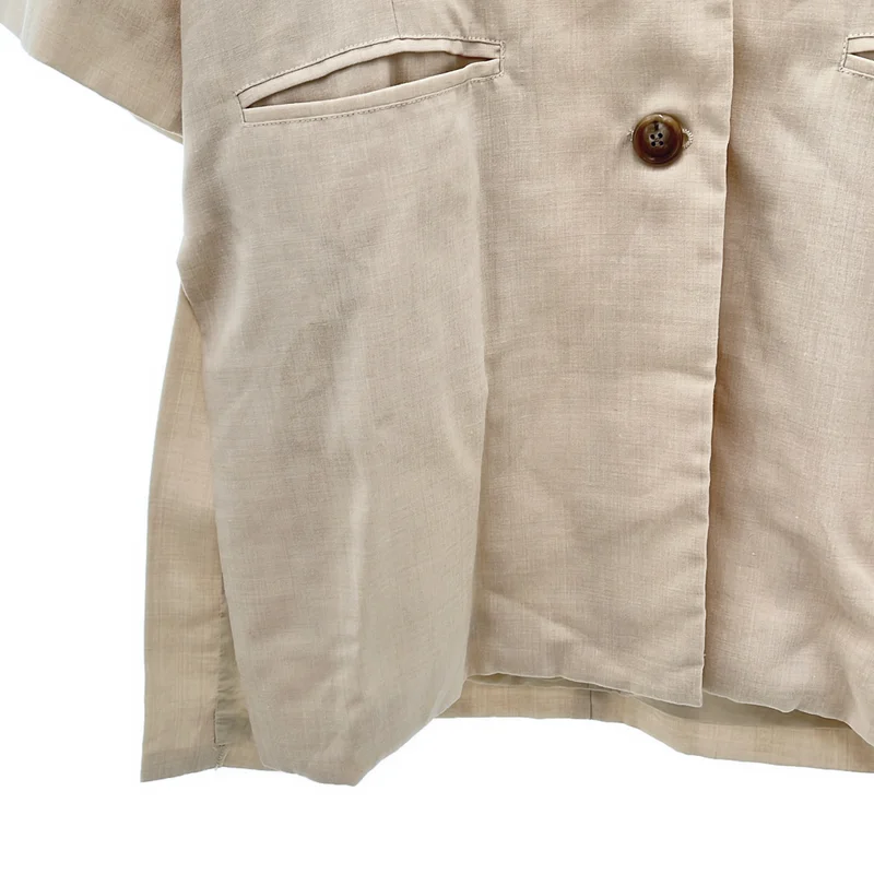 AMERI / アメリ | LIGHT HALF SLEEVE SHIRT JACKET  ジャケット | F | レディース