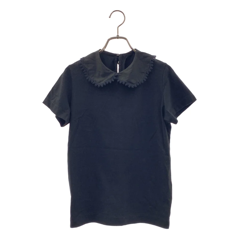 tricot COMME des GARCONS / トリココムデギャルソン | 2021SS | レース 丸襟 ブラウス Tシャツ | S | レディース