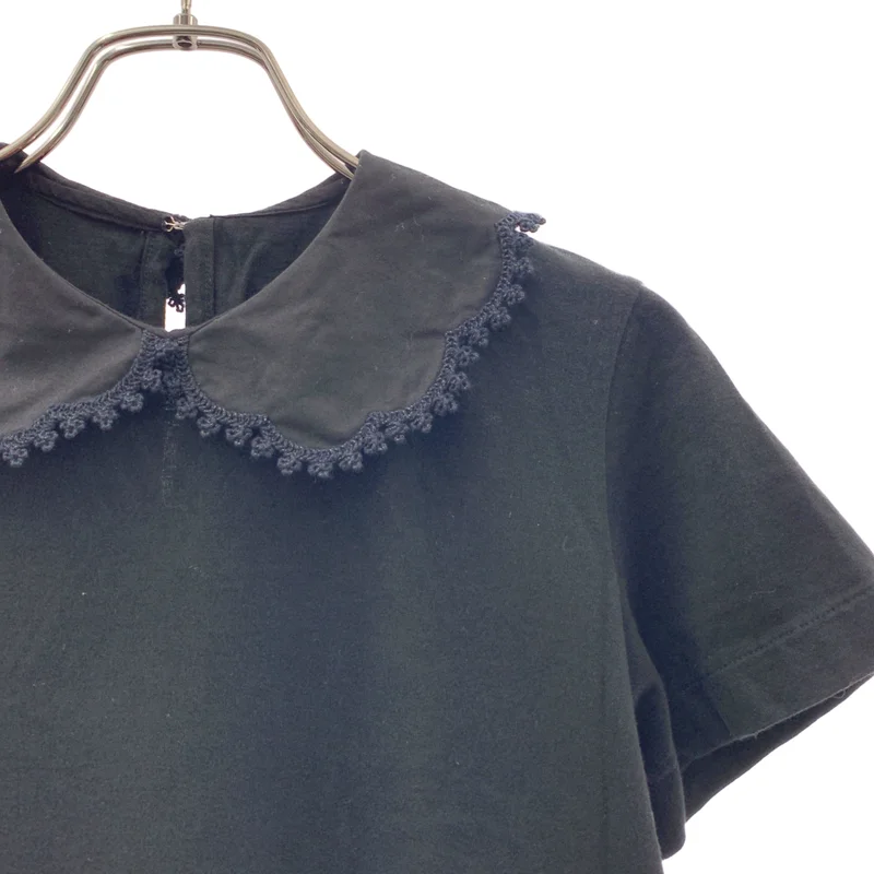 tricot COMME des GARCONS / トリココムデギャルソン | 2021SS | レース 丸襟 ブラウス Tシャツ | S | レディース