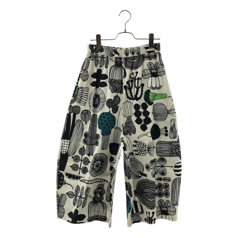JUNYA WATANABE COMME des GARCONS / ジュンヤワタナベ | 2018SS | × marimeko / ボタニカルプリント イージーワイドパンツ | S | レディース