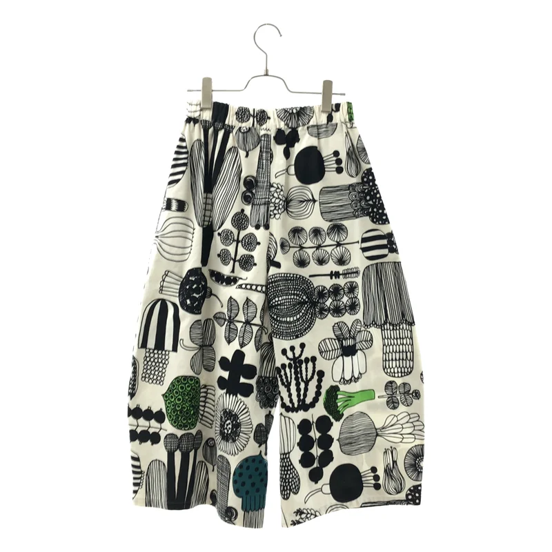 JUNYA WATANABE COMME des GARCONS / ジュンヤワタナベ | 2018SS | × marimeko / ボタニカルプリント イージーワイドパンツ | S | レディース