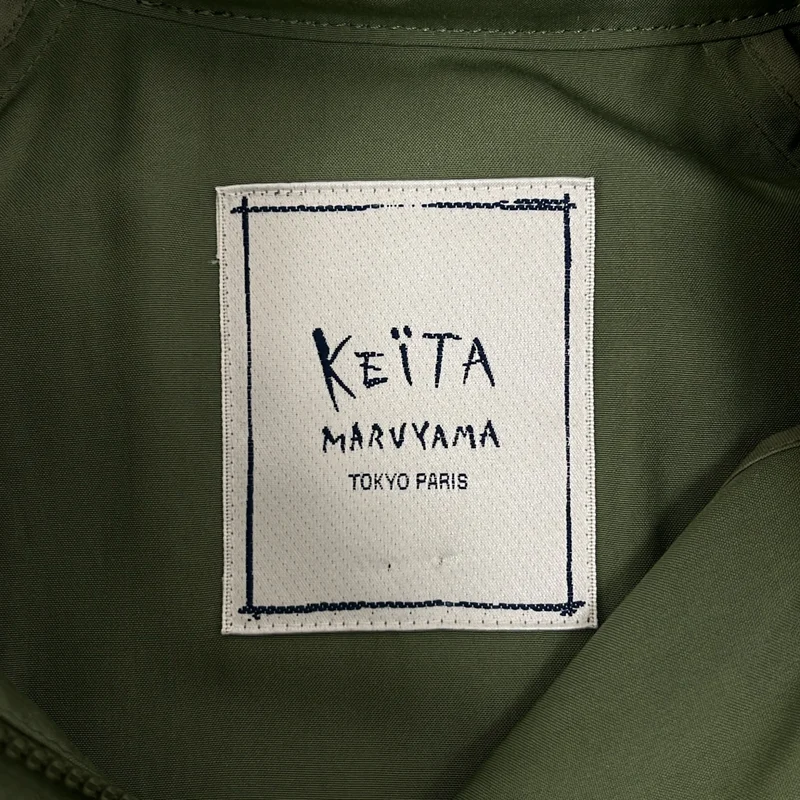 KEITA MARUYAMA / ケイタマルヤマ | エンブロイダリー ドローストリング ミリタリー コート | 1 | レディース