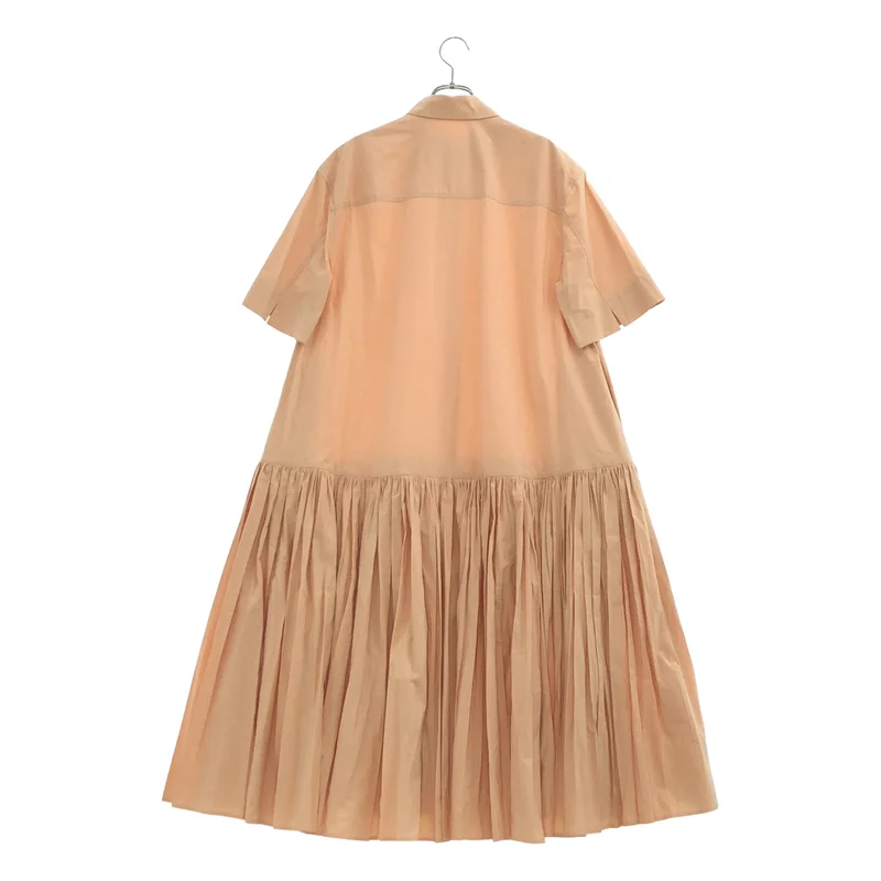 JIL SANDER / ジルサンダー | 2024SS | シャツ ギャザーワンピース J40CT0177 | 32 | レディース