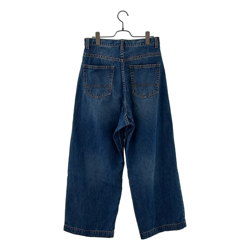 Rhodolirion / ロドリリオン | 90's Loose Straight Jean Pant / ドローストリング ルーズストレートデニムパンツ | 0 | レディース