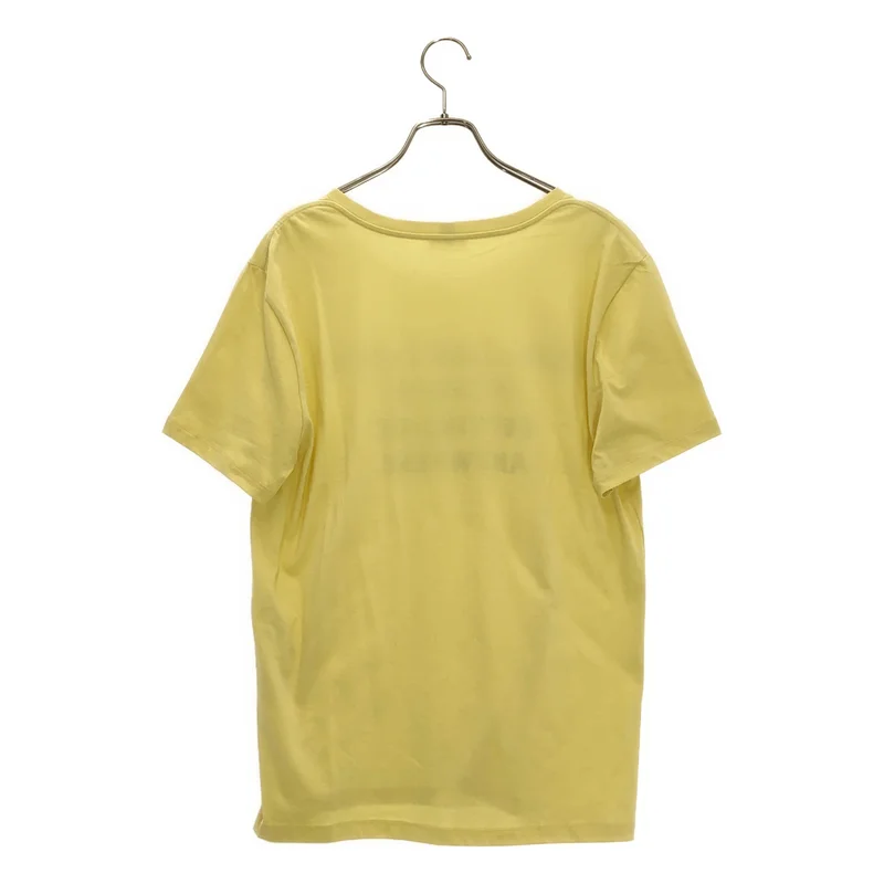 CELINE / セリーヌ | 2020SS | × David Kramer / Flocked Cotton Tee / フロック コットンTシャツ | L | メンズ