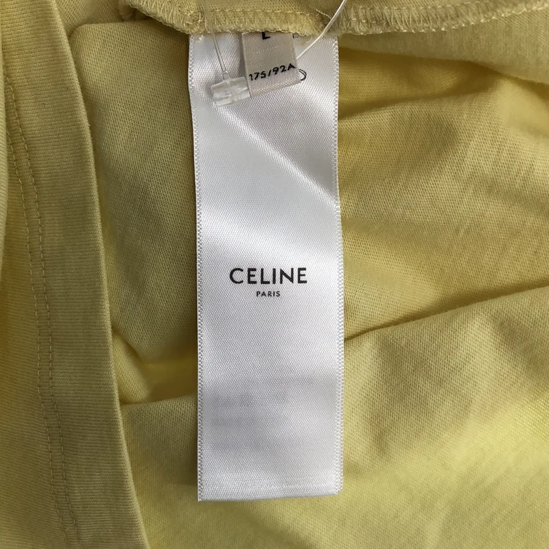 CELINE / セリーヌ | 2020SS | × David Kramer / Flocked Cotton Tee / フロック コットンTシャツ | L | メンズ