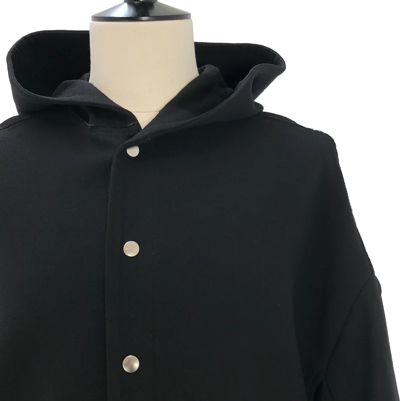 Rick Owens / リックオウエンス | SNAP FRONT PETER COAT フーデッドコート | 44 | メンズ
