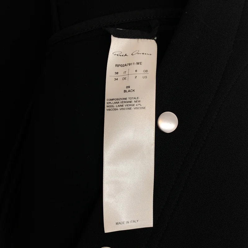 Rick Owens / リックオウエンス | SNAP FRONT PETER COAT フーデッドコート | 44 | メンズ