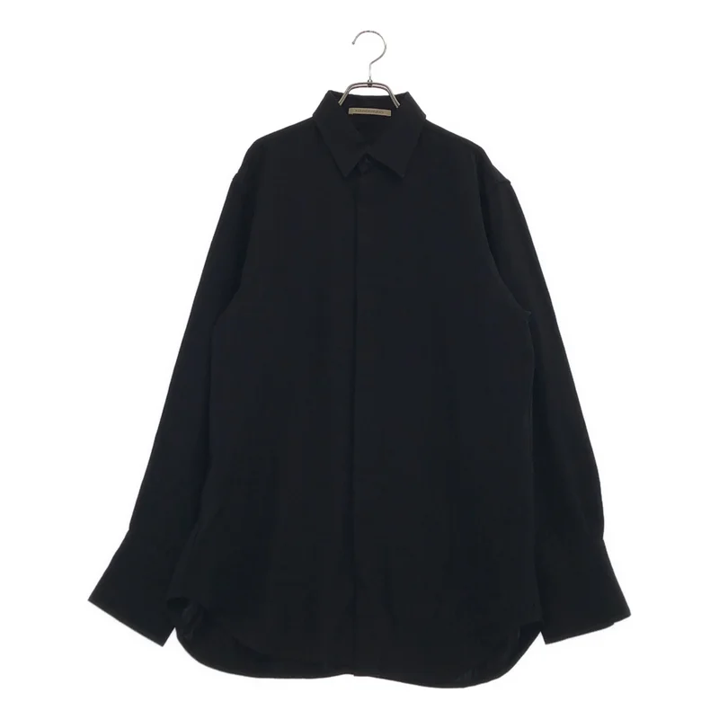 HARUNOBUMURATA / ハルノブムラタ | 2026SS | REMOVABLE COLLAR VISCOSE SHIRT / ビスコース 2WAY 比翼シャツ | 36 | レディース