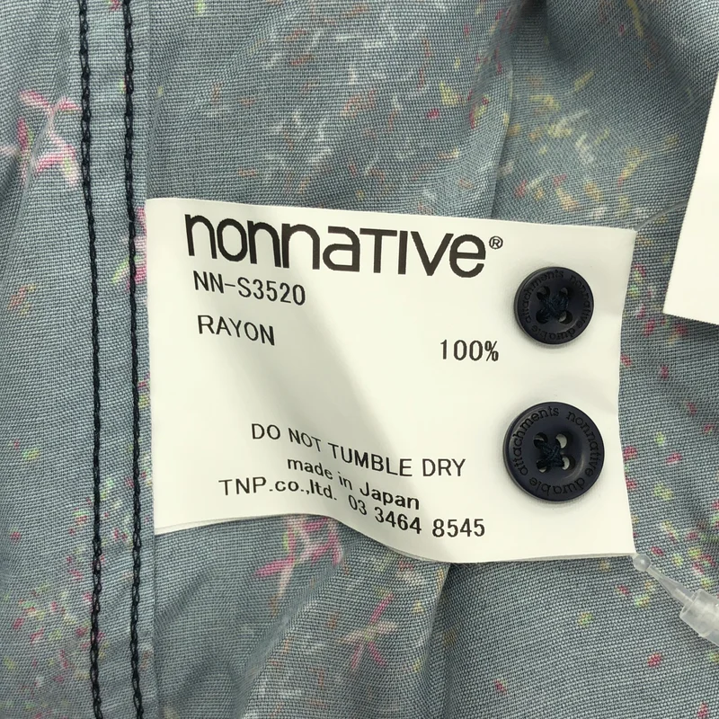 nonnative / ノンネイティブ | SCIENTIST PULLOVER LONG SHIRT / サイエンティスト プルオーバー ロングシャツ | 1 | メンズ