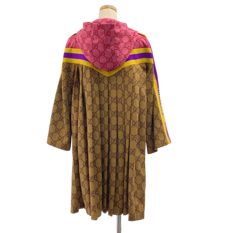 GUCCI / グッチ | GG総柄 テクニカルジャージ コート | S | レディース