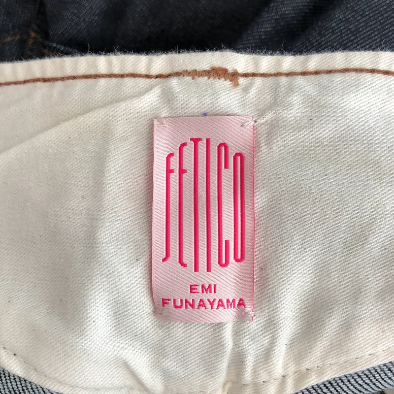 FETICO / フェティコ | 12oz HIGH-RISE COATING JEANS デニム パンツ | 3 | レディース