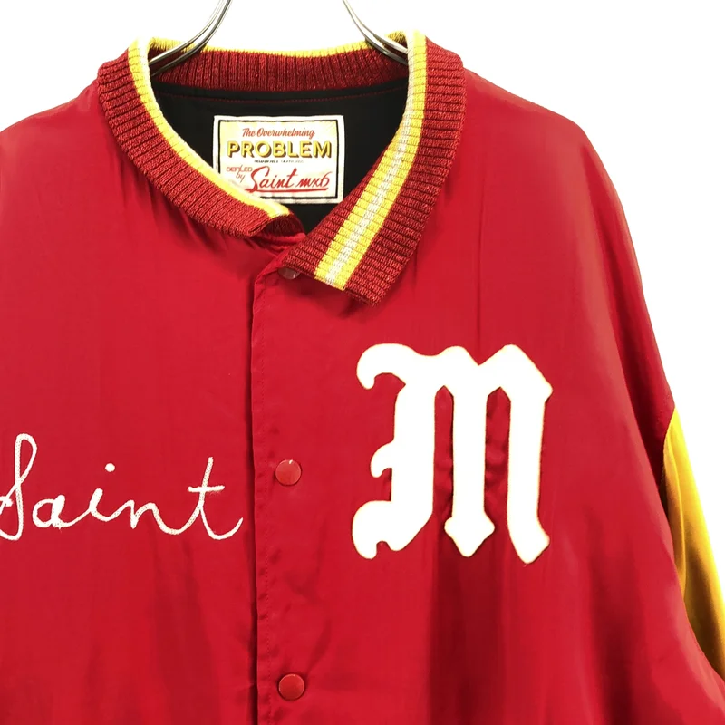 SAINT MICHAEL Mxxxxxx / セントマイケル | VARSITY JACKET / レーヨン