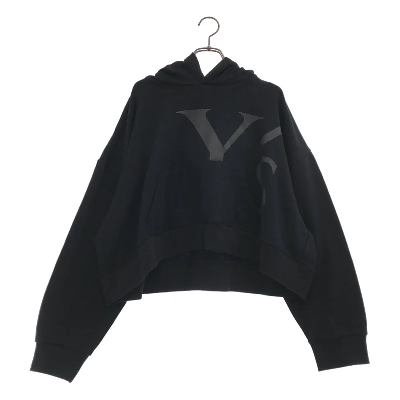 Y's / ワイズヨウジヤマモト | ロゴプリント クロップド パーカー | 2 | レディース