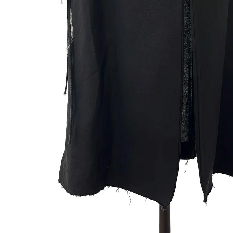 LOEWE / ロエベ | Linen Tie-Up Sleeve Detail Coat / リネン カットオフ フレアスリーブ コート | 34 | レディース