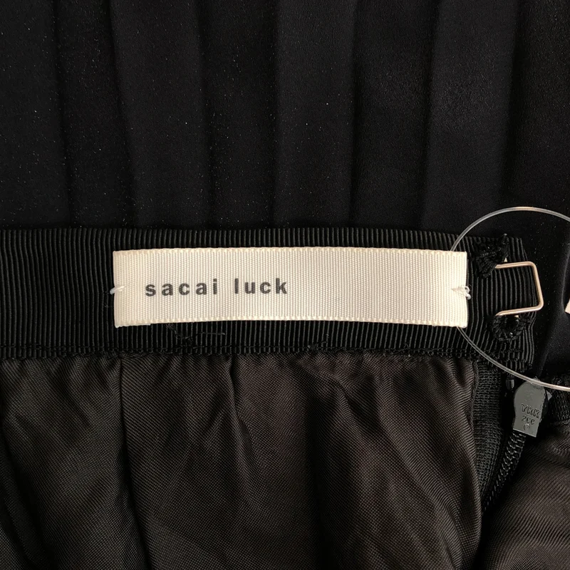 sacai luck / サカイラック | サイドスリット プリーツスカート | 2 | レディース