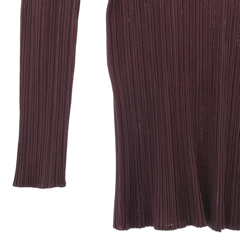 PLEATS PLEASE ISSEY MIYAKE / プリーツプリーズイッセイミヤケ | ハイネック ロングスリーブ プリーツカットソー |