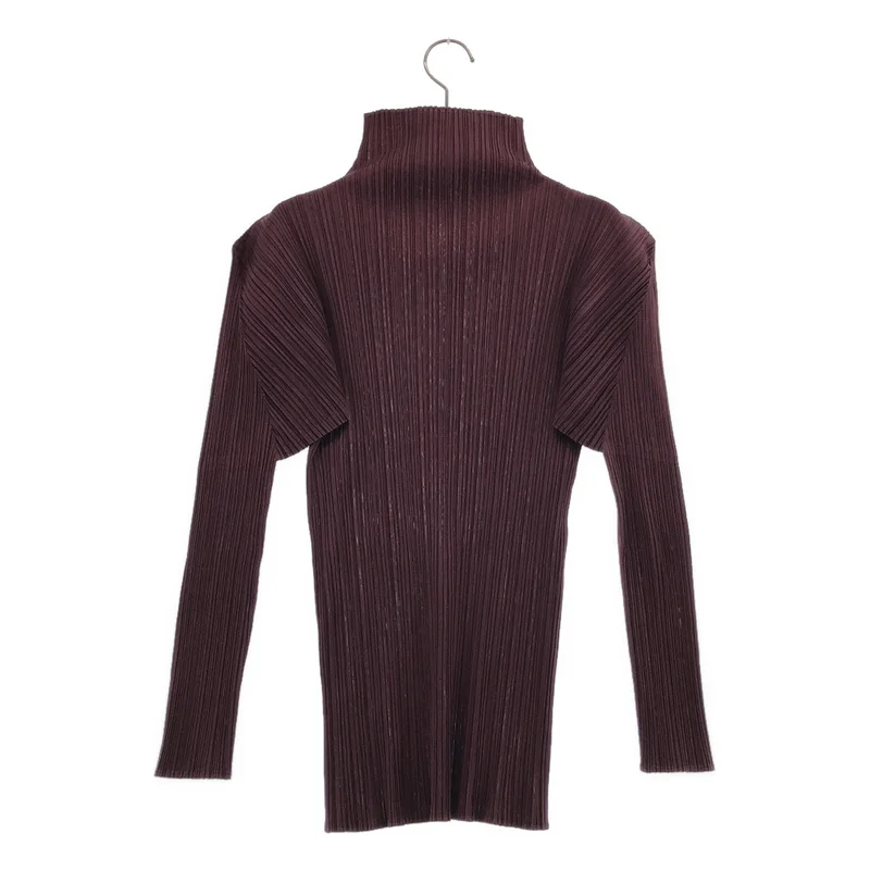 PLEATS PLEASE ISSEY MIYAKE / プリーツプリーズイッセイミヤケ | ハイネック ロングスリーブ プリーツカットソー |