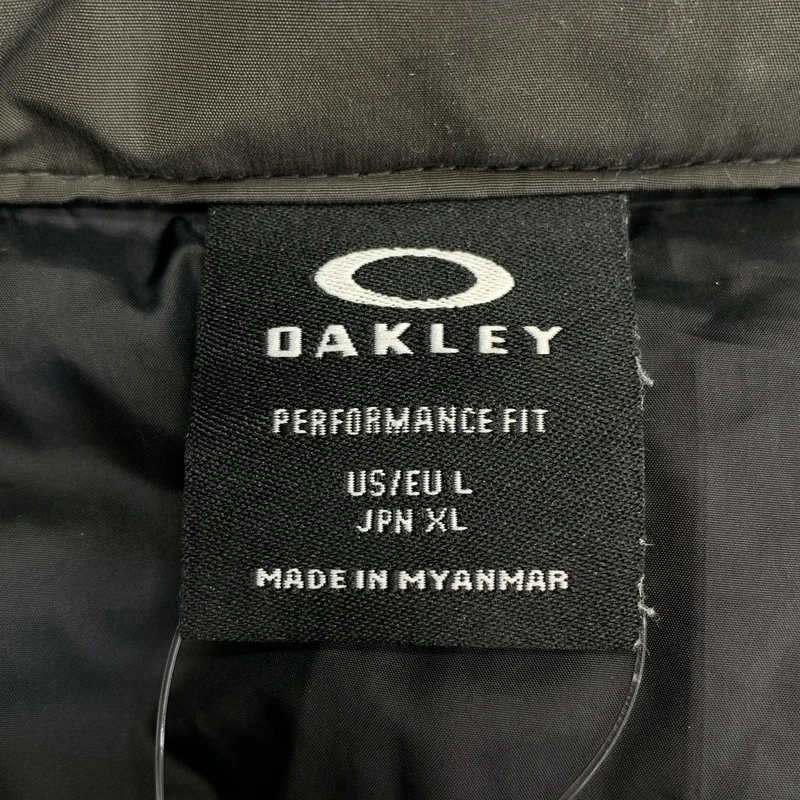 OAKLEY / オークリー | ロゴ刺しゅう ダウンベスト | XL | メンズ