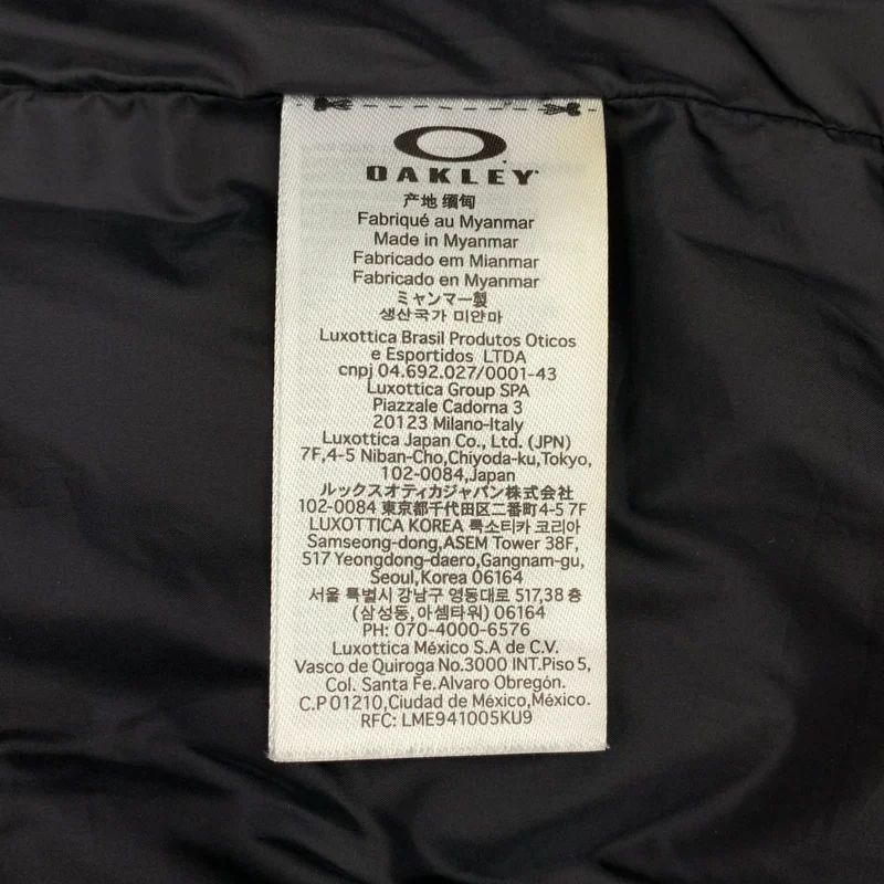 OAKLEY / オークリー | ロゴ刺しゅう ダウンベスト | XL | メンズ