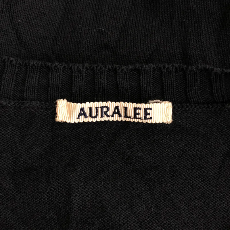 AURALEE / オーラリー | 2024SS | WRINKLED DRY COTTON KNIT P/O シワ加工 クルーネックニット | 5 | メンズ