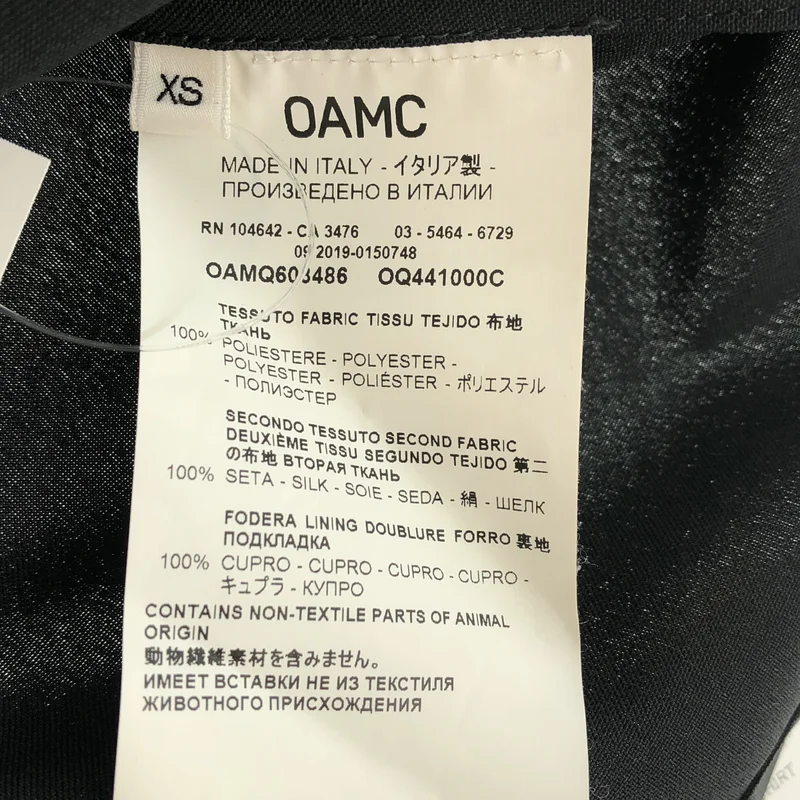 OAMC / オーエーエムシー | SYSTEM SHIRT シャツ_長袖 OAMQ603486 | XS | メンズ