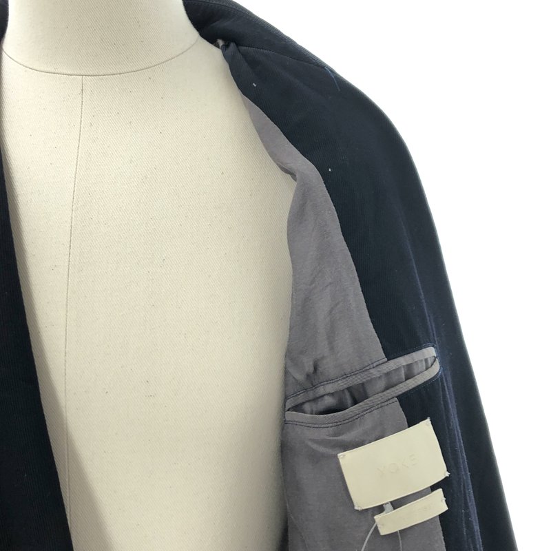 YOKE / ヨーク | WOOL KARSEY DOUBLE BREASTED OVERCOAT / ウールカージー ダブルブレスト オーバーコート | 3 | メンズ