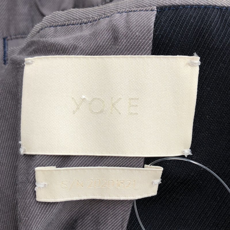 YOKE / ヨーク | WOOL KARSEY DOUBLE BREASTED OVERCOAT / ウールカージー ダブルブレスト オーバーコート | 3 | メンズ