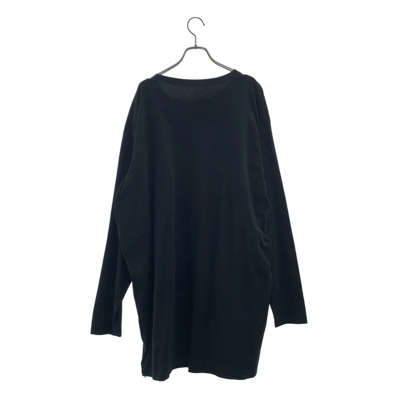 Ground Y / グラウンドワイ | 2019AW | cotton Jersey Shoulders Zipper Long Sleeve T コットン天竺 斜めファスナーカットソー | 3 | メンズ