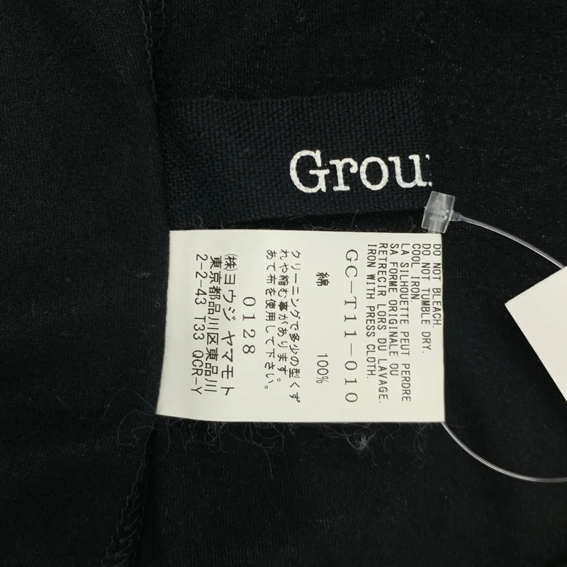 Ground Y / グラウンドワイ | 2019AW | cotton Jersey Shoulders Zipper Long Sleeve T コットン天竺 斜めファスナーカットソー | 3 | メンズ
