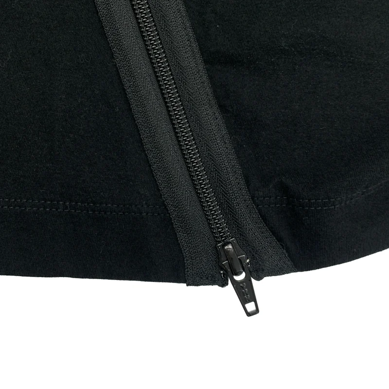 Ground Y / グラウンドワイ | 2019AW | cotton Jersey Shoulders Zipper Long Sleeve T コットン天竺 斜めファスナーカットソー | 3 | メンズ