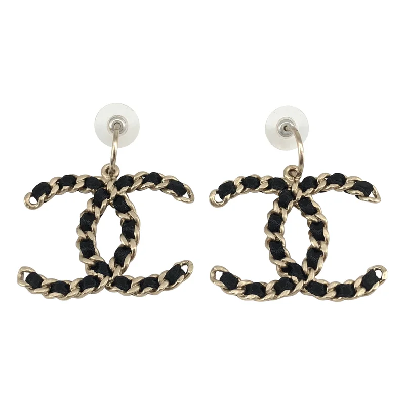 CHANEL / シャネル | ココマーク チェーン ピアス |