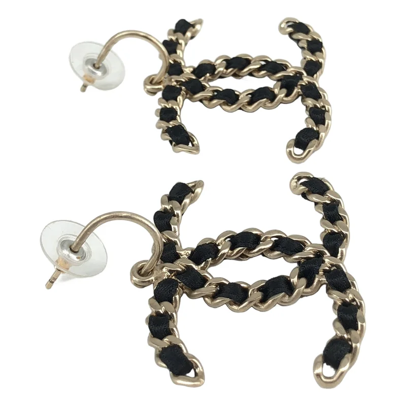 CHANEL / シャネル | ココマーク チェーン ピアス |