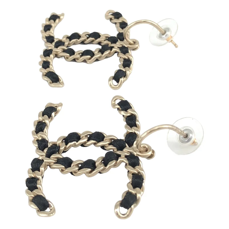 CHANEL / シャネル | ココマーク チェーン ピアス |